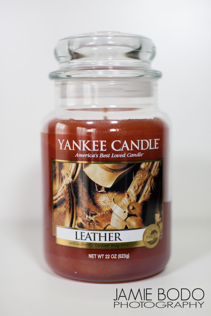 Leather Yankee Candle Jamie Bodo Photo