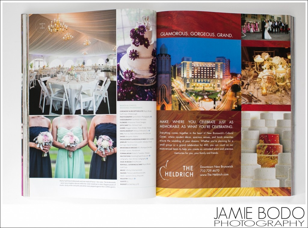 Published in The Knot Fall Winter 2014 Magazine NJ Jamie Bodo Photography_0212