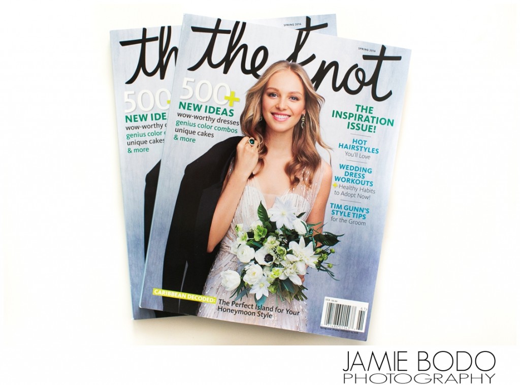 Rodes Barn Published in The Knot National Magazine Spring 2016 {50 States 50 Weddings}