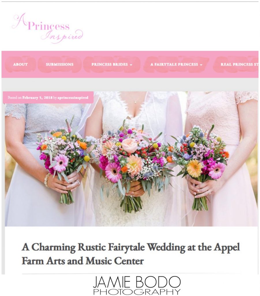 Appel Farm Wedding Published on A Princess Inspired